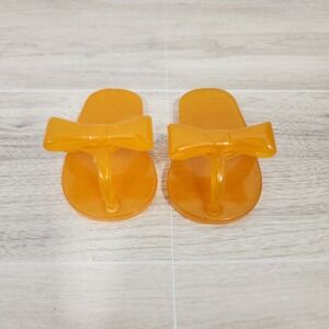 My Life 18" Doll Orange Jelly Sandles,‎ shoes, OG, Our Generation, American Girl